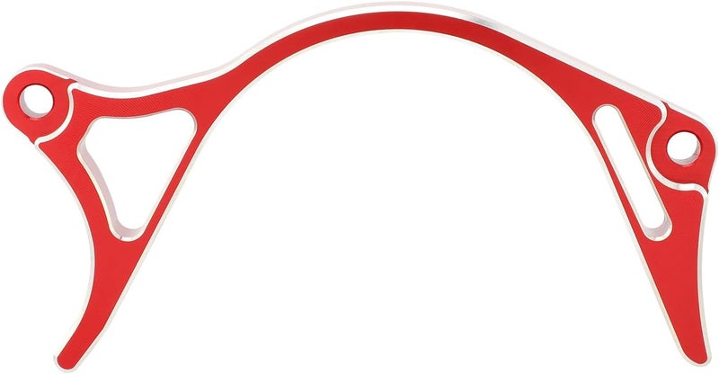 Wacece ATV Case Saver Engine Case Guard CNC for Sportrax 400 TRX 400X 2009 2012-2014 TRX 400EX 1999-2008 Red - Image 3